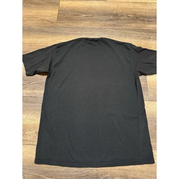 Vintage 1989 Batman Jerzees Graphic Print Black Tee Shirt Single Stitch Sz M USA - Picture 3 of 8